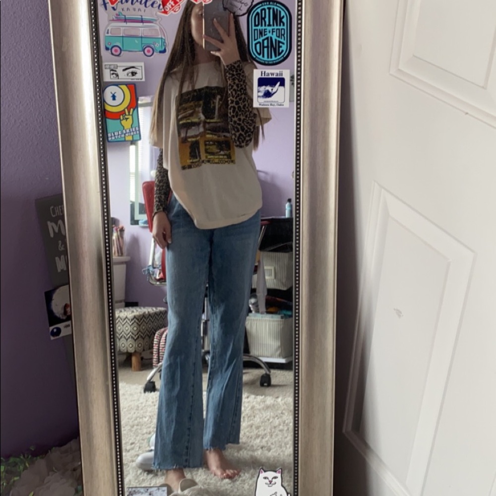 pacsun straight leg jeans